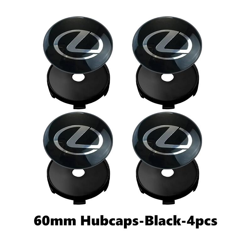 

For Lexus 4pcs 60mm Car Wheel Center Cover Hub Cap Auto Decoration Accessories IS350 ES350 IS250 IS460 IS220h IS300 LX570 UX250h