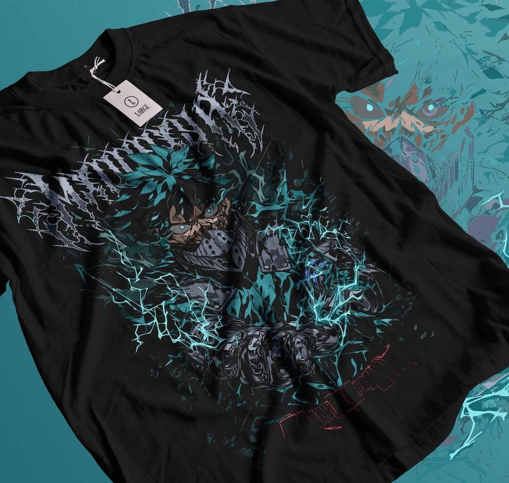 

Deku T-Shirt All Might Boku No Hero Academia Katsuki Midoriya Shoto Dabi NEW 481 M