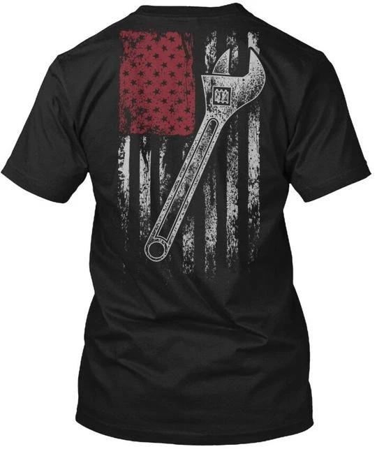 Mechanic Flag T shirt Made in the USA Size S to 5XL 4XL