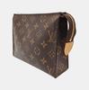 [Pre-Owned] Poche Toilette 19 Classic Monogram Versatile Portable Canvas Toiletry Bag Clutch - Very Good #34DEBZ