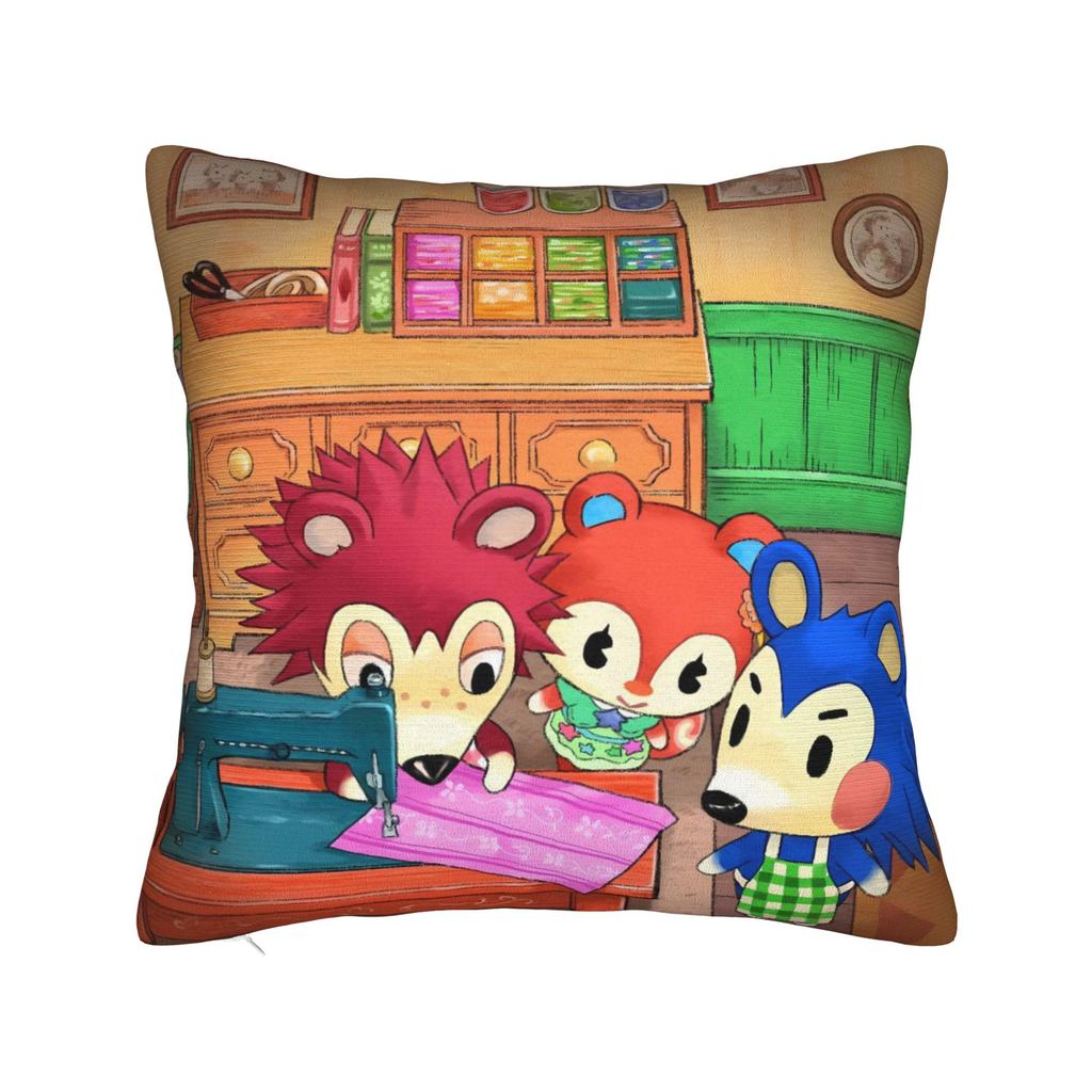 Animals Crossinged Pillowcases  Funny Pillow Case For Couch Sofa Bedroom Custom Pillow Cover