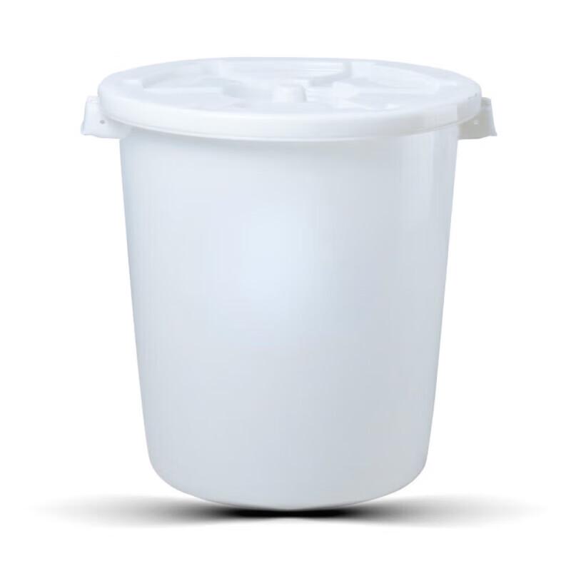 Thickened Round Plastic Multi-purpose Bucket with Lid