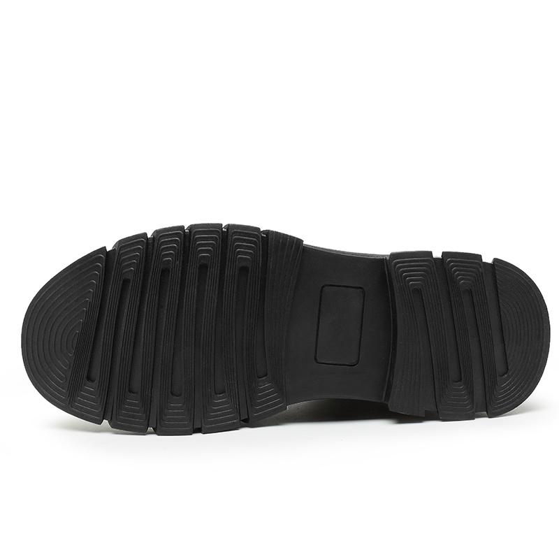 Men's High-top Leather Shoes Ankle Boots Outdoor Shoes