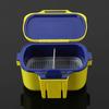 Breathable Live Bait Storage Box Insulated Moisture-preserving Container for Earthworms Lures Hooks Outdoor Fishing Gear
