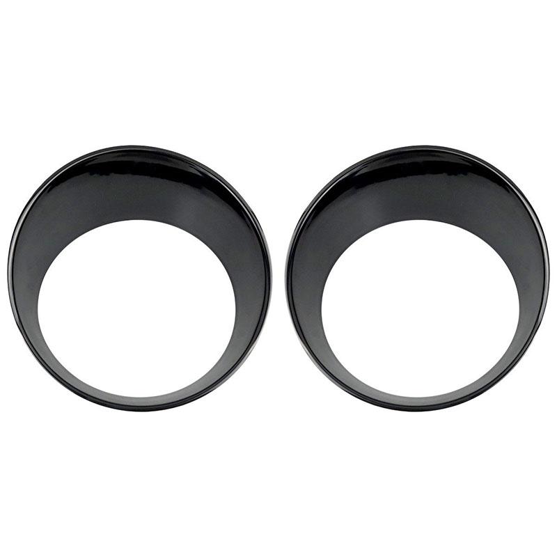 ABS Gloss Black Front Mesh Grille+Headlight Trim Cover  For Jeep Wrangler JL 2018  Accessories