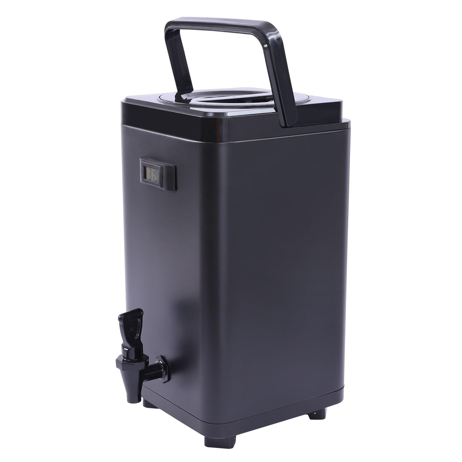 

12 л Изолированный диспенсер для напитков с краном, 24 часа горячий/холодный термос, контейнер для больших напитков из нержавеющей стали для вечеринки, свадьбы, кафе