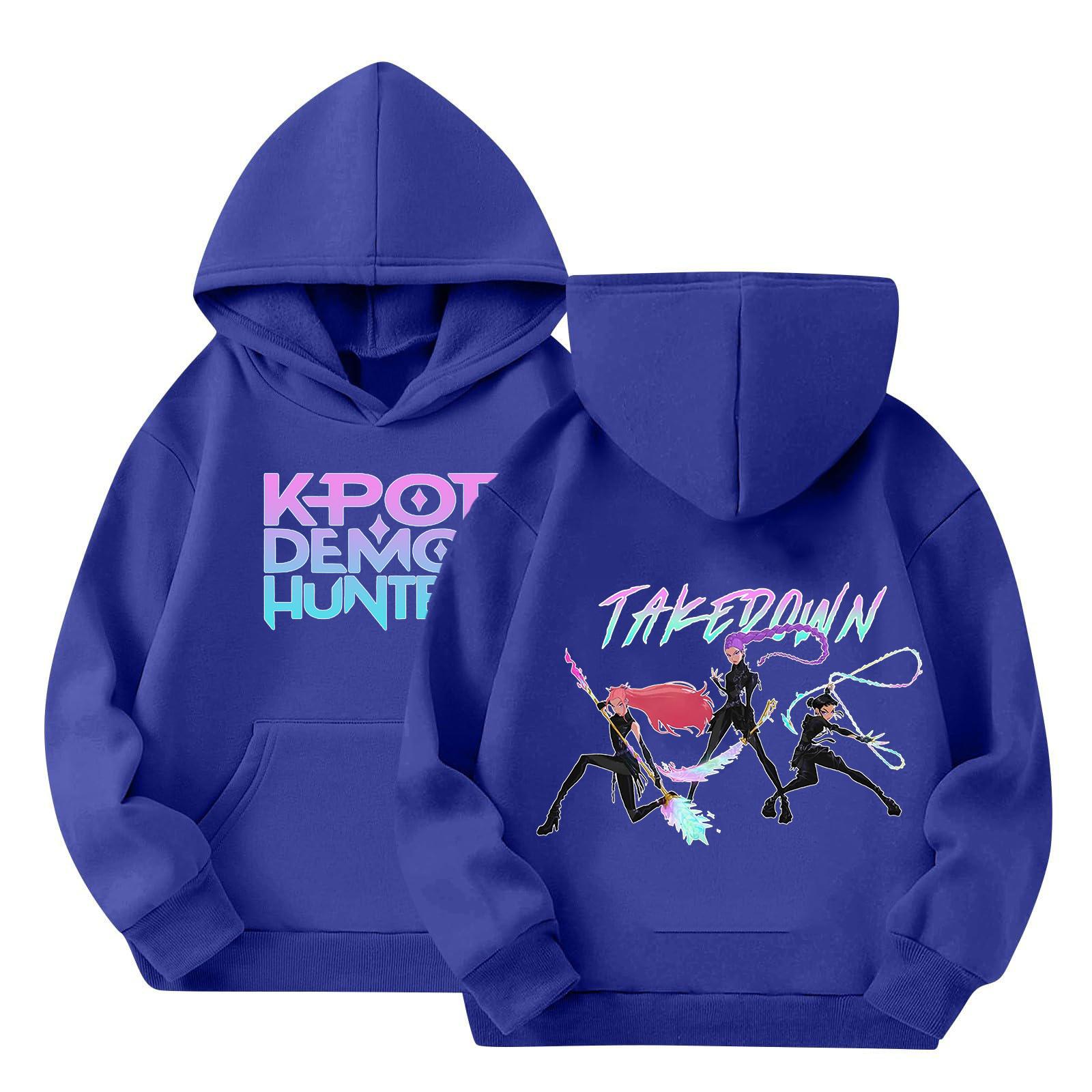 

Детский пуловер с длинным рукавом, свободного кроя, с принтом букв, капюшоном на шнурке 120