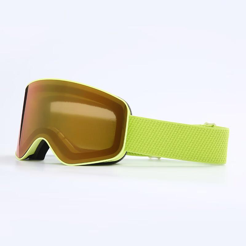 UOSU Adult Wide View OTG Ski Goggles