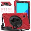Rugged Case For Samsung Galaxy Tab A7 Lite 8.7 SM-T220 SM-T225 Hybrid Rotating Cover Anti-shock With Hand & Shoulder Strap Coque