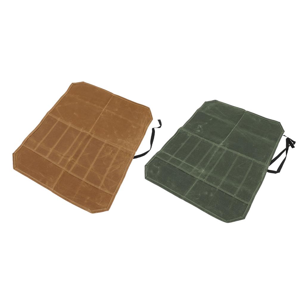 Koch Werkzeugrolltasche Canvas Wasserabweisend Tragbar Koch Gabel Werkzeughalter Beutel für Küchenutensilien