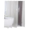 High-Transparency Waterproof EVA Shower Curtain, Mildew-Proof, Antibacterial, Splash-Resistant