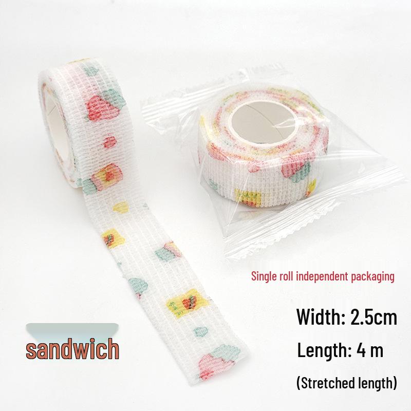 Elastic Finger & Wrist Support Bandage – Non-Slip Self-Adhesive Protection for Writing & Sports