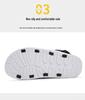 Men’s 2025 Versatile Non-Slip Rubber Sandals: Breathable, Odor-Resistant Casual Sports Beach Shoes