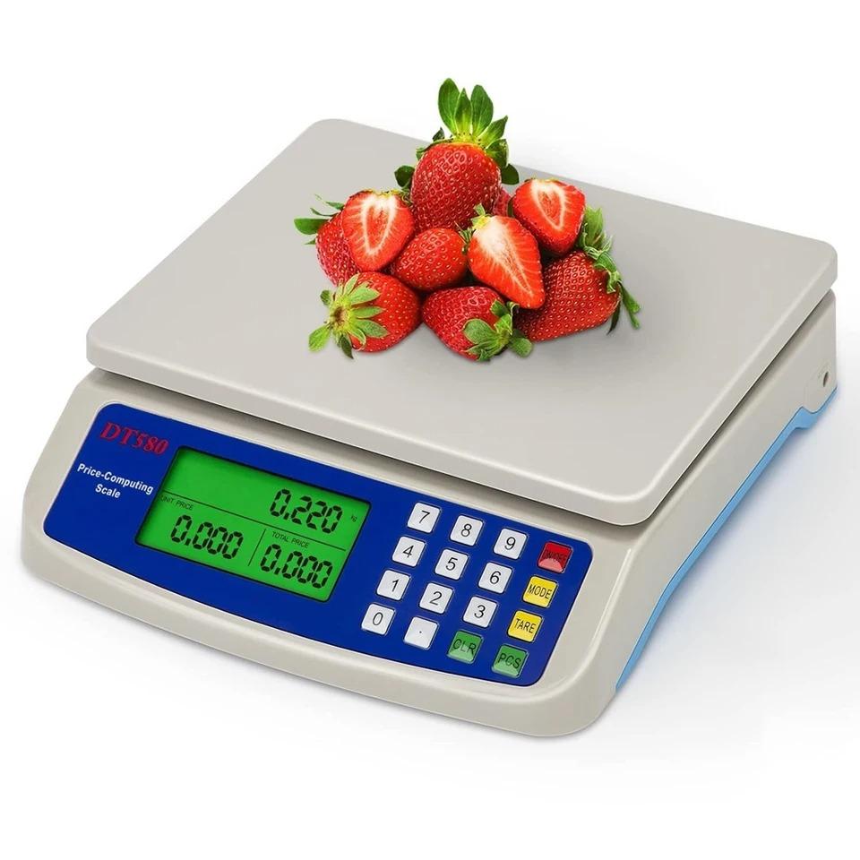 30Kg/1g High Precision Digital Kitchen Scale Battery Electronic Food Scale with LCD Display Food Balance Measuring Weight Scale for Cooking Baking