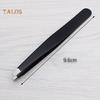 TBH 3Pcs Point Slant Flat Stainless Steel Eyebrow Tweezers Hair Removal Clips Set