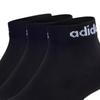 adidas Neo Hc Ankle 3pp Solid Color Athleisure Casual Sports Socks Black Men's GE6128