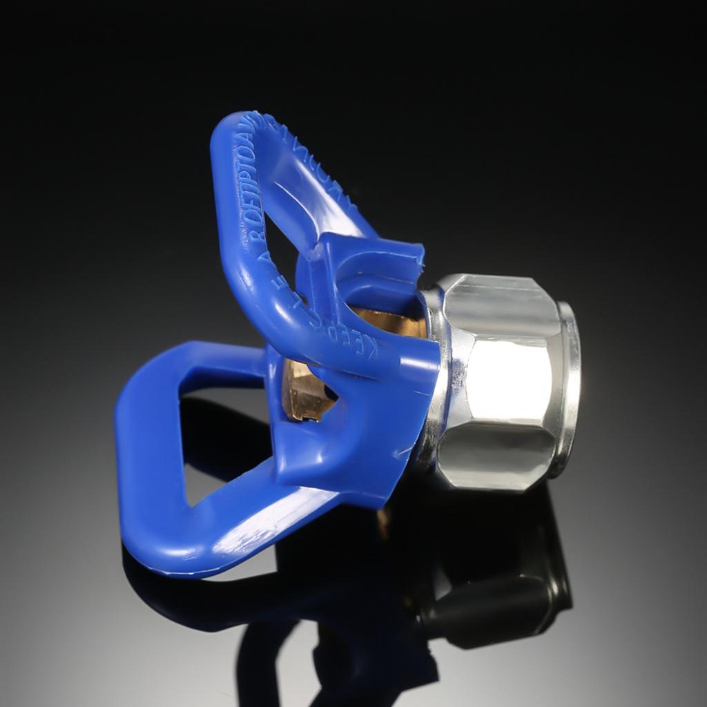 Spray Paint Accessory Universal Tool Airless Paint Spray Gun Flat Tip Nozzle Guard Seat