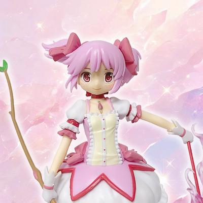 Magica Aniem Figur 17cm Kaname Madoka Magisches Mädchen PVC Anime Actionfiguren Anime Cartoon Modell Spielzeug Geschenke