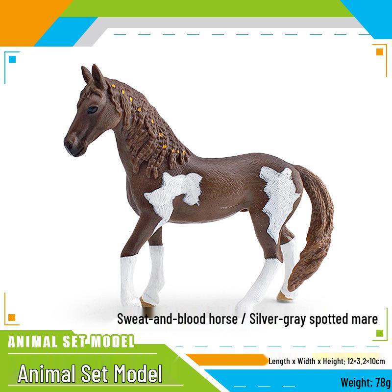 Appaloosa Mare & Stallion Cognitive Wild Horse Model for Children