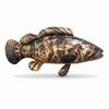 Realistic Fish Plush Toy Soft Fluffy Marine Animal Stuffed Doll Stuffed Fish Toy  Gift for Girls