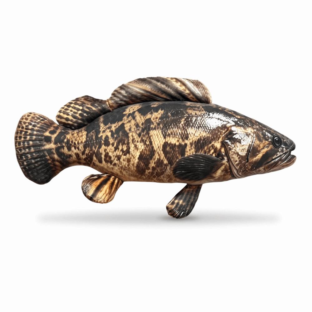 Realistic Fish Plush Toy Soft Fluffy Marine Animal Stuffed Doll Stuffed Fish Toy Gift for Girls
