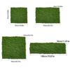 DIY Artificial Grass Rug Lifelike Durable Fake Moss Lawn No Watering Realistic Fake Green Grass Mat Home Decoraion