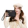 Fashionable Embroidered Mobile Phone Clutch - Large Capacity, Versatile Women's Bag