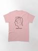 Depeche Mode Members Matryoshka Profile Black Outline Blue Background + DMCPAV Logo Classic T-Shirt