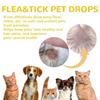 Effective Fleas Drop Cleaner Dogs 1ml Useful Mild Ingredient Relieve Discomfort Parasites Removers for Animals Care