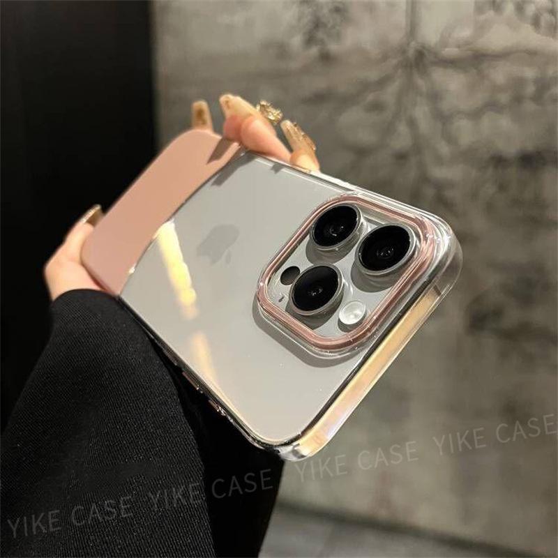 

IPhone 15 с прозрачным чехлом для мобильного телефона, креативная контрастная склейка, 13 Подходит для Apple 14 Защитный чехол два-в-одном iPhone12proMax