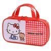 Misasa Sewing Kit Sanrio KITTY Zipper Bag Adult 20cm Scissors Hello Kitty 18830 (School Supplies, Use) No.