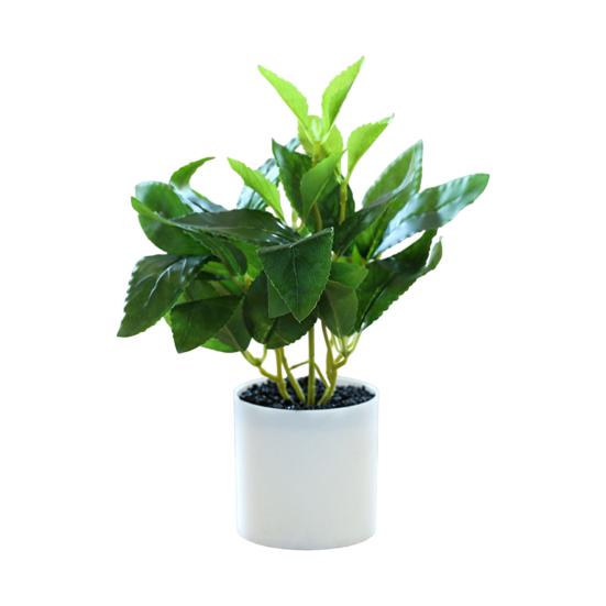 Artificial Plant Bonsai Unfading Decorate Exquisite Details Exquisite Small Tree Simulation Pot Plant for Home