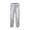 Unisex Multi-Pocket Cargo Jeans - European & American Street Style Loose Fit with Rips