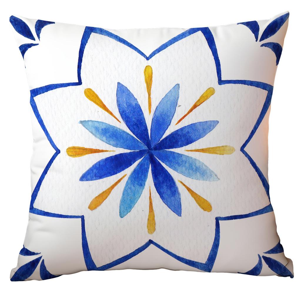 Geometric Summer Lemon Pillow Case Home Sofa Cushion Pillow Case