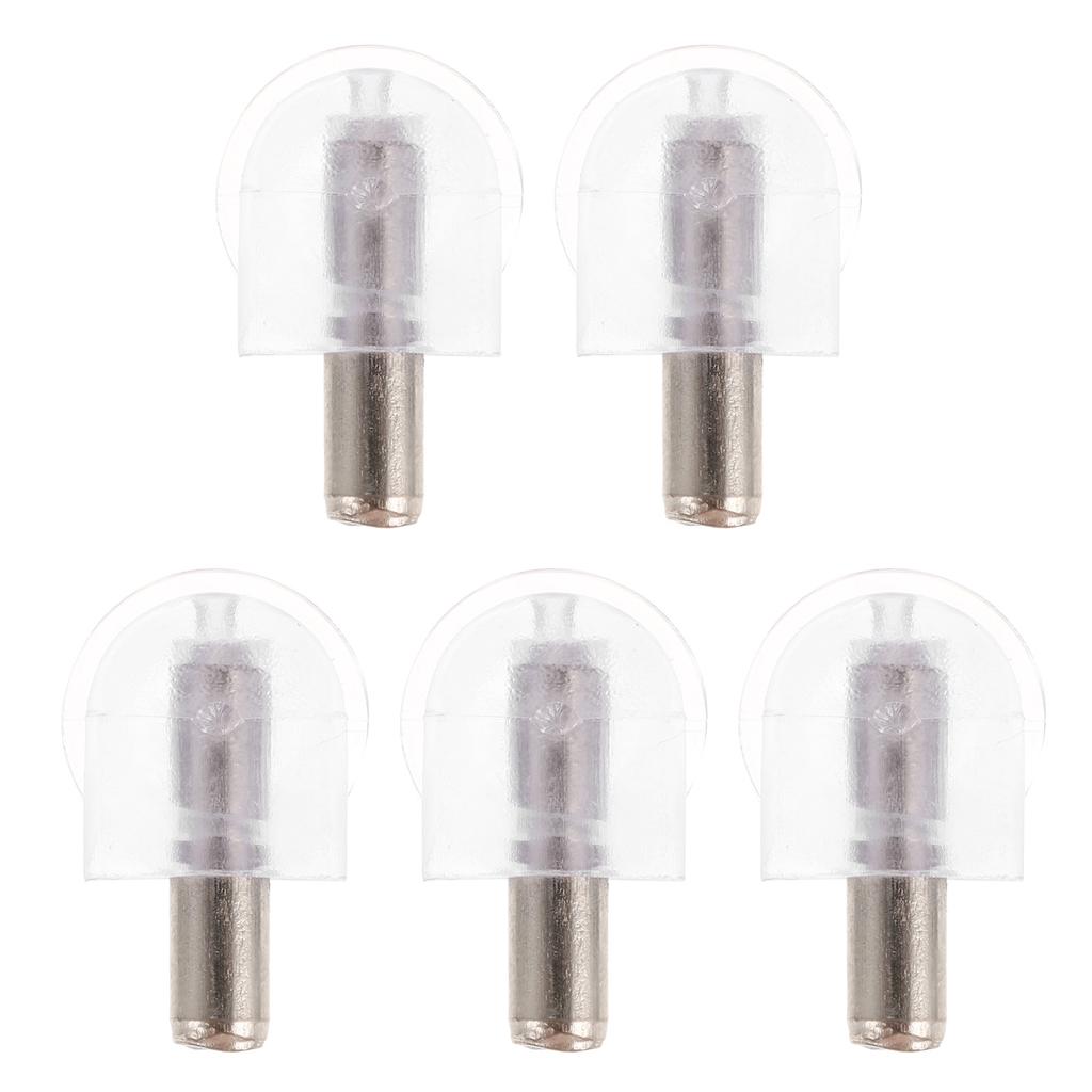 50Pcs Shelf Support Pegs for Glass Shelves Heavy Duty Cabinet Bracket Mounting Hardware Closet Organizers Shelving Pins