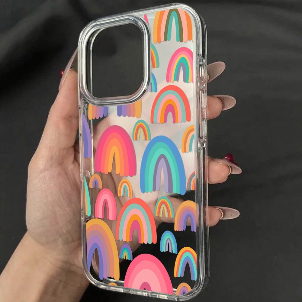 Acrylic Phone Case for iPhone 11 12 13 14 Pro 12 14 16 Pro Max for Samsung A16 A36 A56 S24 FE High-quality Painted Anti-fall Mobile Phone Case