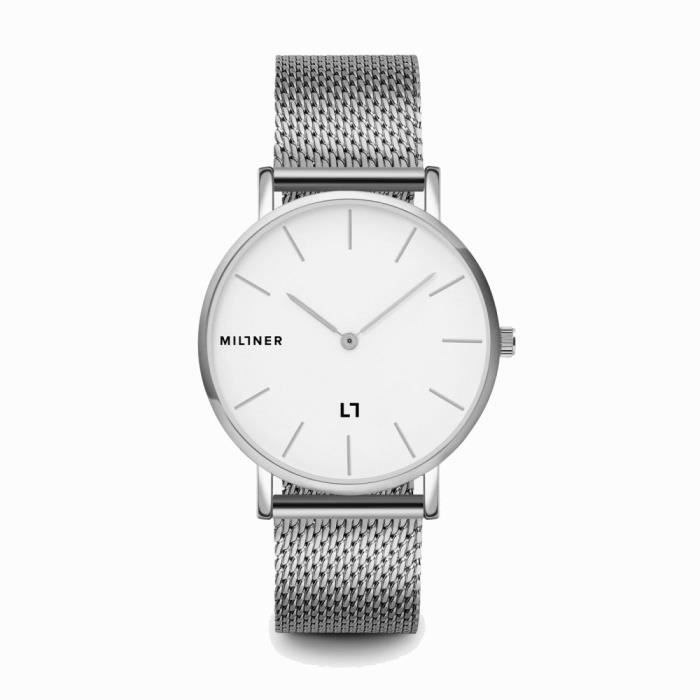 Montre - Miltner - Mayfair S - 36mm - Quartz - Chic - Argenté