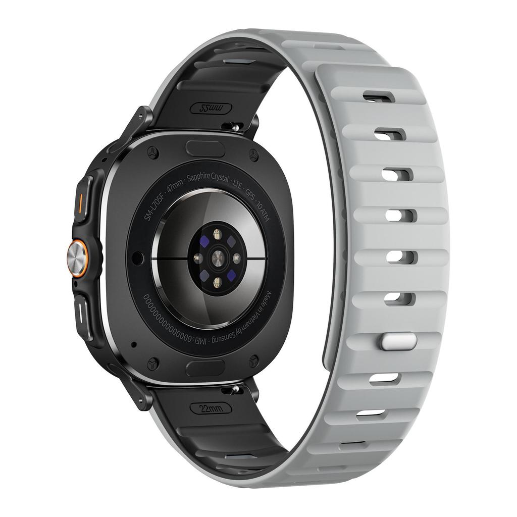 Stylish Silicone Magnetic Strap for Samsung Watch 7 Ultra