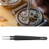 Static Resistant Tweezer Stainless Steel Flat Head Eyebrow Tweezer for Accuracy Electronic Components
