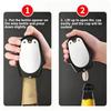 Penguin Bottle Opener – Magnetic Cap Catcher, Automatic Push Down Off Beer And Opener, Fun For Home Bar Camping And Parties