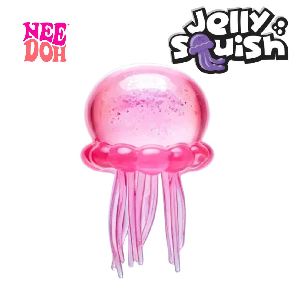 Trending Schylling Nee Doh Jellyfish Squish Toy, Soft Jelly Squeeze Stress Relief Fidget Toy, Sensory Needoh For Kids & Adults