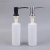 350/500ml Stainless Steel Sink Soap Dispenser Built In Hand Soap Dispenser Pump With Bottle Extension Tube Kit Kitchen Supplies