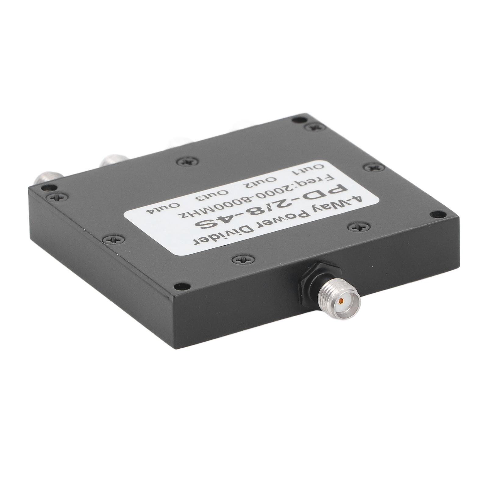 

SMA Мікросмужковий Дільник Потужності Об єднувач 28 ГГц Нержавіюча сталь 4-смуговий SMA Дільник потужності