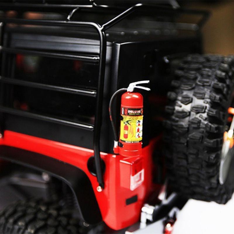 Miniatur Sicherheitsausrüstung Modell für 1/10 & 1/8 Maßstabsmodelle Hochdetailliertes Kunststoffornament Einfache Montage Kletterauto Dekoration