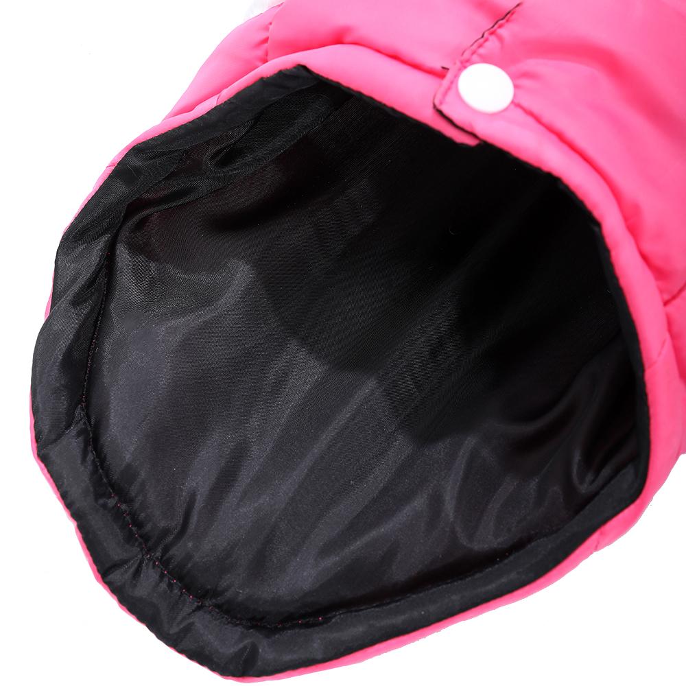 Winter Warm Dog Jacket For Small Medium Dogs Cats Windproof Waterproof With D-ring Puppy Clothes Yorkshire Schnauzer Pet Costume