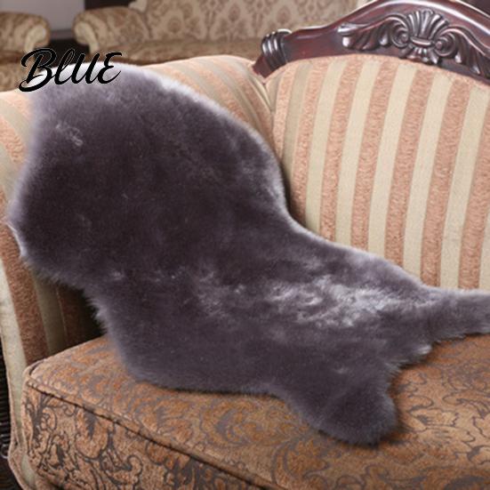 Fluffy Faux Fur Bedroom Decor Rug Carpet Mat Floor Geometric Door Living Room
