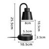 Electric Candle Melting Table Lamp Retro Candle Warming Lamp Safe Candle Melt Warmer Light Dimming Switch for Bedroom Decoration