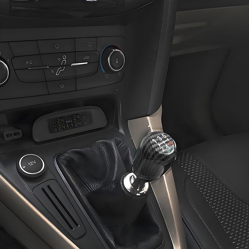 Universal Racing 5/6 Gang Aluminium Auto Schaltknauf Schwarz Carbon Schaltknauf Schalthebel Automatikgetriebe