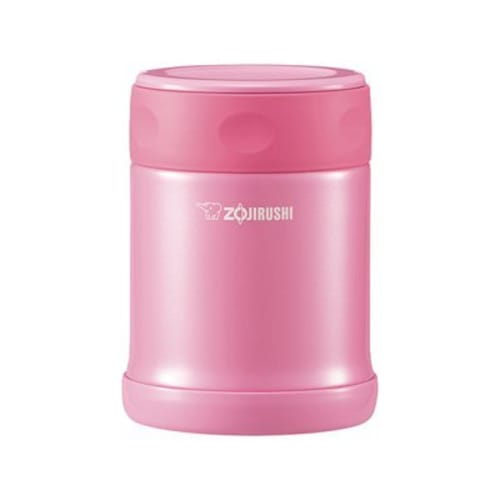ZOJIRUSHI Stainless Steel Food Jar, 0.35L, Pink, SW-ED35-PA