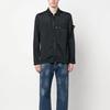 STONE ISLAND Metal Overshirt Black Men Tops 781510919-V0029